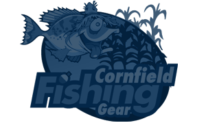 Cornfield Crappie Logo in Blue