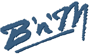 BnM Logo in Blue